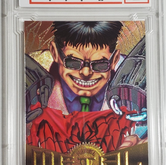 1995 Fleer Marvel Metal Dr. Octopus Spider-Man Graded card 8.5 CG - Picture 2 of 3